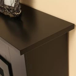 Montreux Elektrokamin Shanghai - schwarz seidenmatt lackiert, anthrazit -Badaufbewahrung Verkäufe 1000017582 220614 058 DETAILS P000000001000017582