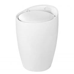 WENKO Wäschehocker Candy - Weiß