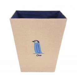 Flechtwaren Müller Wäschebehälter Son - Papier / Baumwolle - Beige