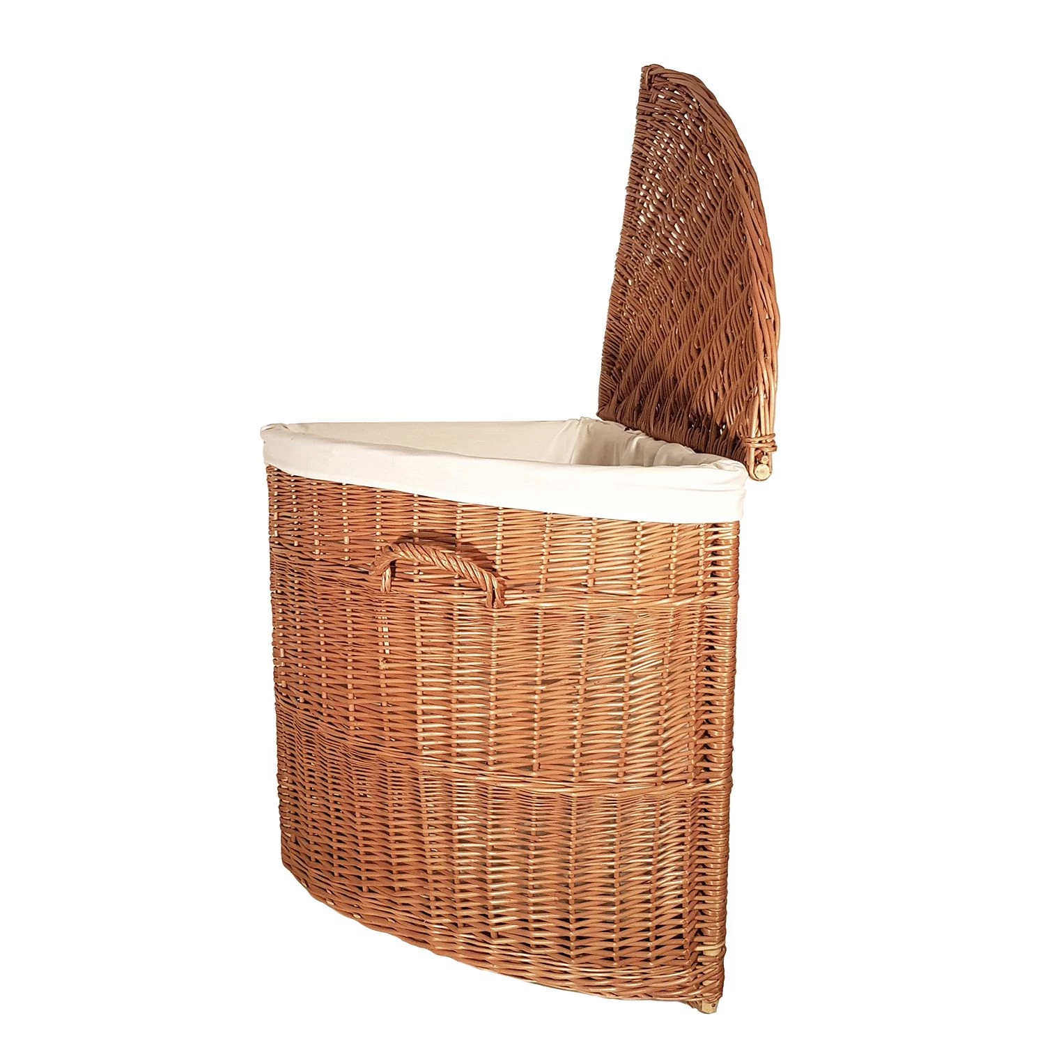 Flechtwaren Müller Wäschekorb Capalaba I - Weide - Braun 1 Flechtwaren Müller Wäschekorb Capalaba I - Weide - Braun