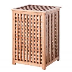 Zeller Wäschesammler Wardell - Bambus / Webstoff - Natur