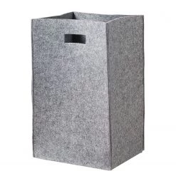 Zeller Wäschesammler Wallington - Filz - Kies