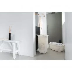 Curver Wäschekorb Knit (2-teilig) - Kunststoff - Sandgrau -Badaufbewahrung Verkäufe 1000150492 181219 06535500167 MOOD GALLERYIMAGES P000000001000150492 mood