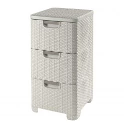 Curver Schubladenturm Argir - Vintage Weiß