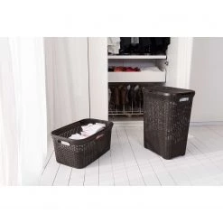 Curver Wäschekorb Zilzie (2-teilig) - Kunststoff - Braun -Badaufbewahrung Verkäufe 1000150495 181219 06535700186 MOOD GALLERYIMAGES P000000001000150495 mood