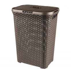 Curver Wäschekorb Zilzie (2-teilig) - Kunststoff - Braun -Badaufbewahrung Verkäufe 1000150495 181219 06535700188 GALLERYIMAGES P000000001000150495