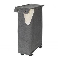 WENKO Wäschesammler Corno Prime - Mischgewebe - Grau -Badaufbewahrung Verkäufe 1000151585 181228 14263600177 GALLERYIMAGES P000000001000151585