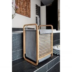 WENKO Wäschesammler Bahari II 6 WENKO Wäschesammler Bahari II -Badaufbewahrung Verkäufe 1000151608 181228 14264500229 MOOD GALLERYIMAGES P000000001000151608 mood