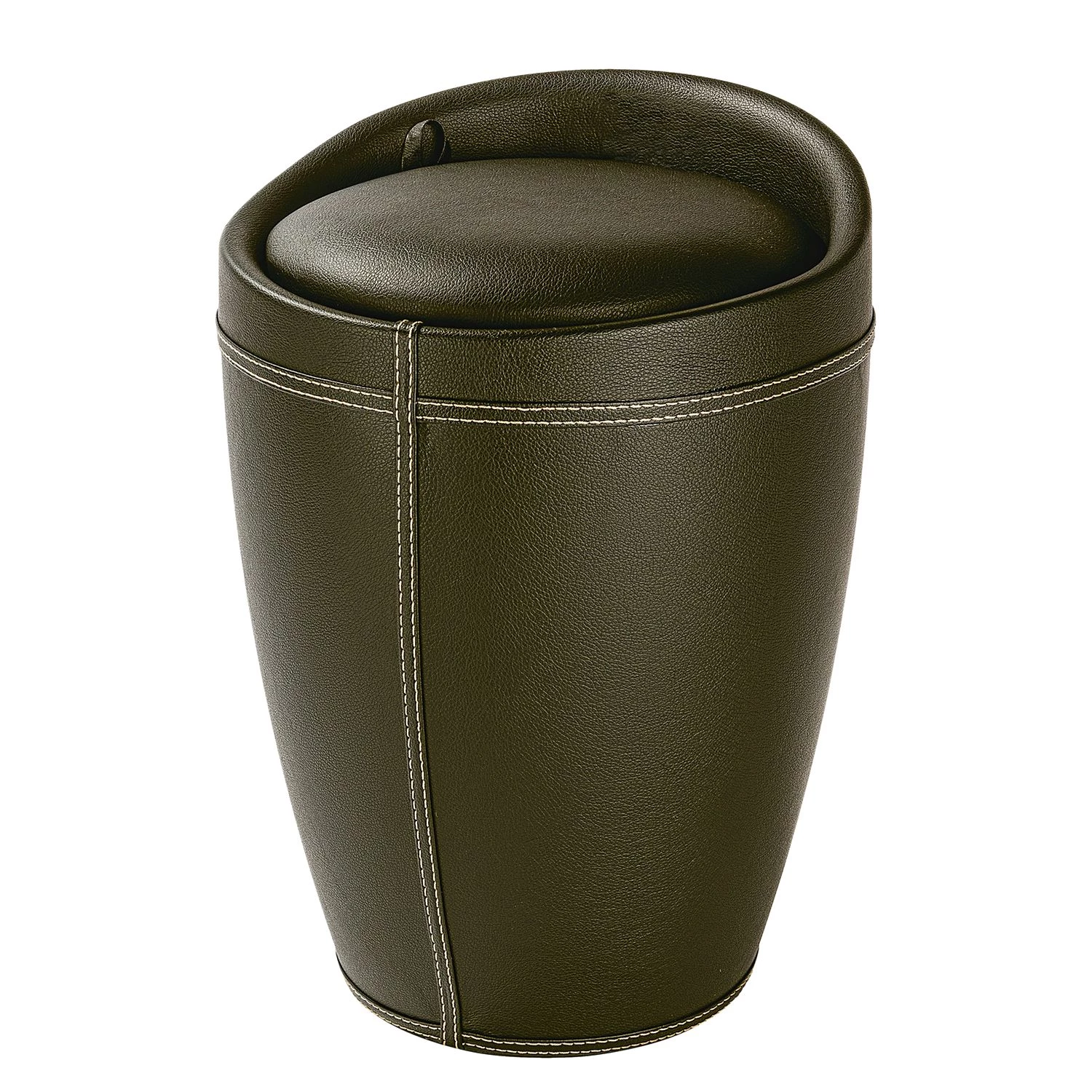 WENKO Badhocker Candy II - Kunststoff / Webstoff - Espresso 1 WENKO Badhocker Candy II - Kunststoff / Webstoff - Espresso