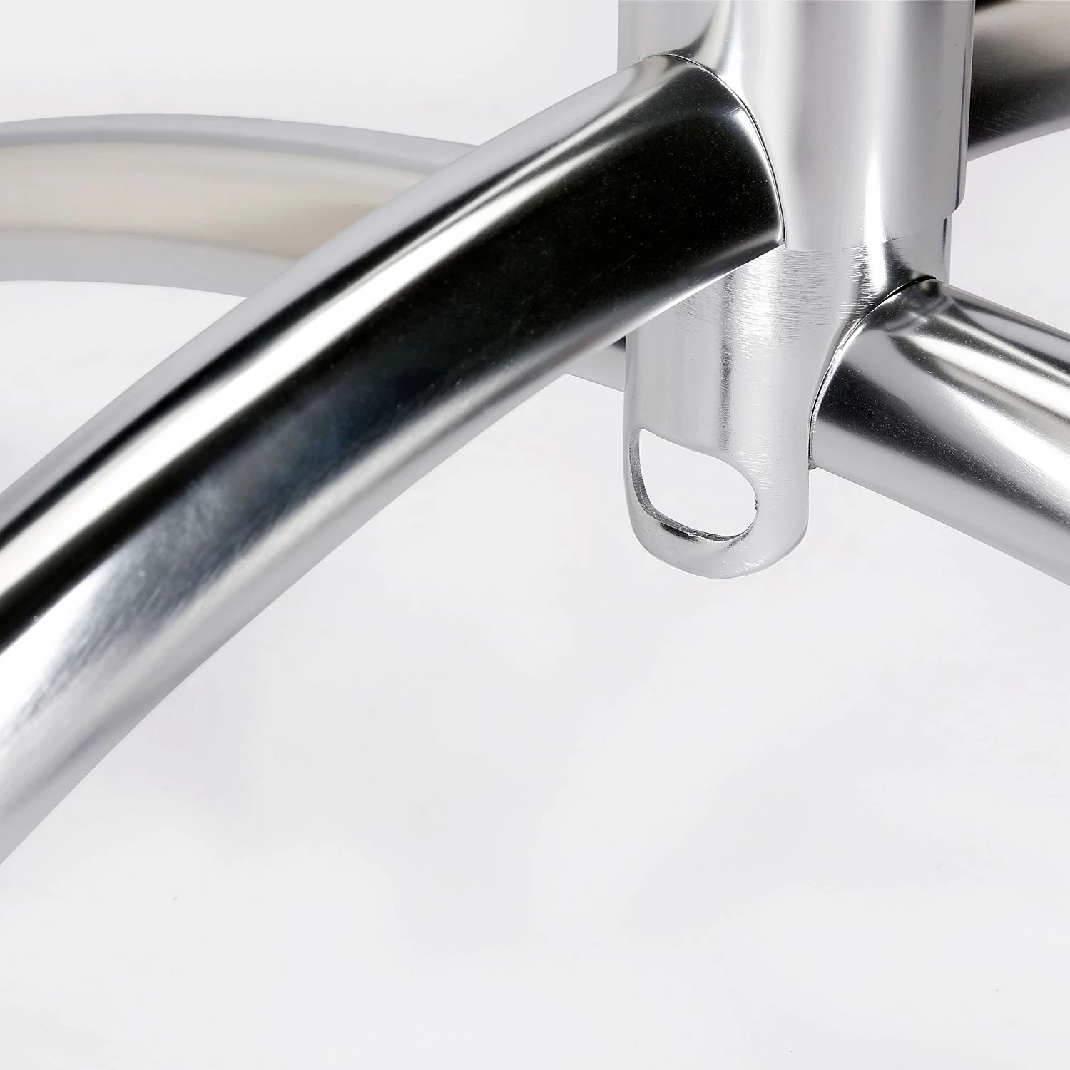 Best Freizeitmöbel Stehtisch Firenze I - Aluminium - Silber / Weiß 4 Best Freizeitmöbel Stehtisch Firenze I - Aluminium - Silber / Weiß – Bild 4