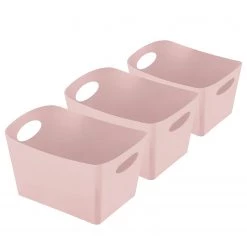 Koziol Utensilo Boxxx S (3er-Set) - Kunststoff - Pink