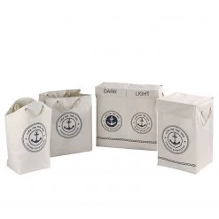 WENKO Wäschesammler Sylt I - Polyester / Polypropylen - Beige -Badaufbewahrung Verkäufe 1000181693 190716 12371800841 DETAILS P000000001000181693