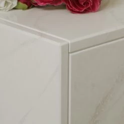 Loftscape Elektrokamin Casablanca - Marmor Weiß Dekor -Badaufbewahrung Verkäufe 1000184338 190814 12103400058 DETAILS P000000001000184338