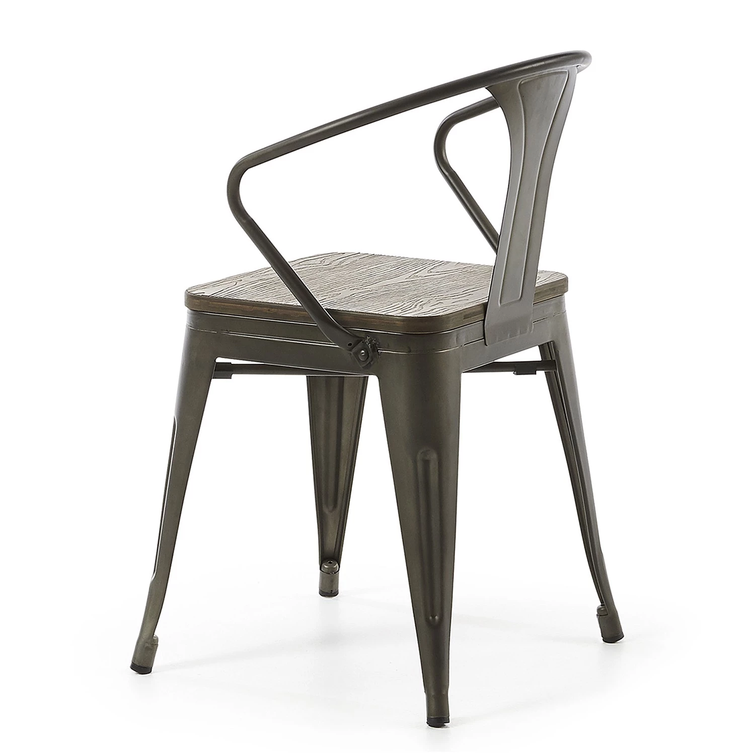 Norrwood Barstuhl Madeley (4er-Set) - Bambus massiv / Stahl - Schwarz 3 Norrwood Barstuhl Madeley (4er-Set) - Bambus massiv / Stahl - Schwarz – Bild 3