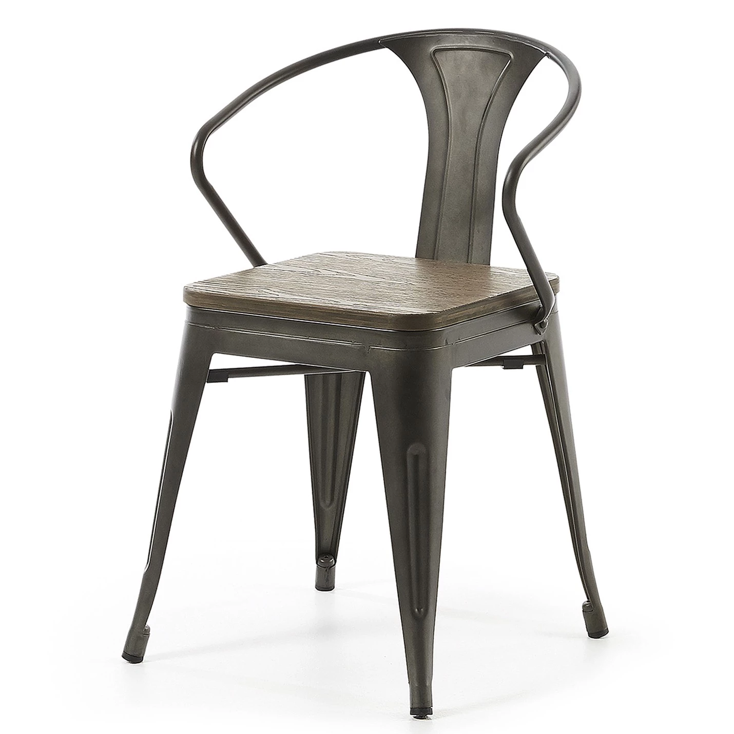 Norrwood Barstuhl Madeley (4er-Set) - Bambus massiv / Stahl - Schwarz 5 Norrwood Barstuhl Madeley (4er-Set) - Bambus massiv / Stahl - Schwarz – Bild 5