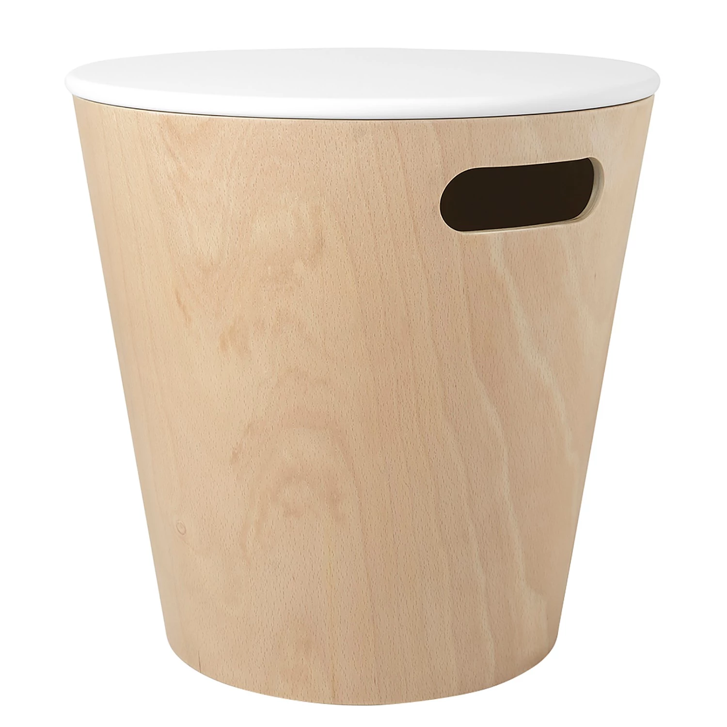 Umbra Stauraumhocker Woodrow - Beige 1 Umbra Stauraumhocker Woodrow - Beige