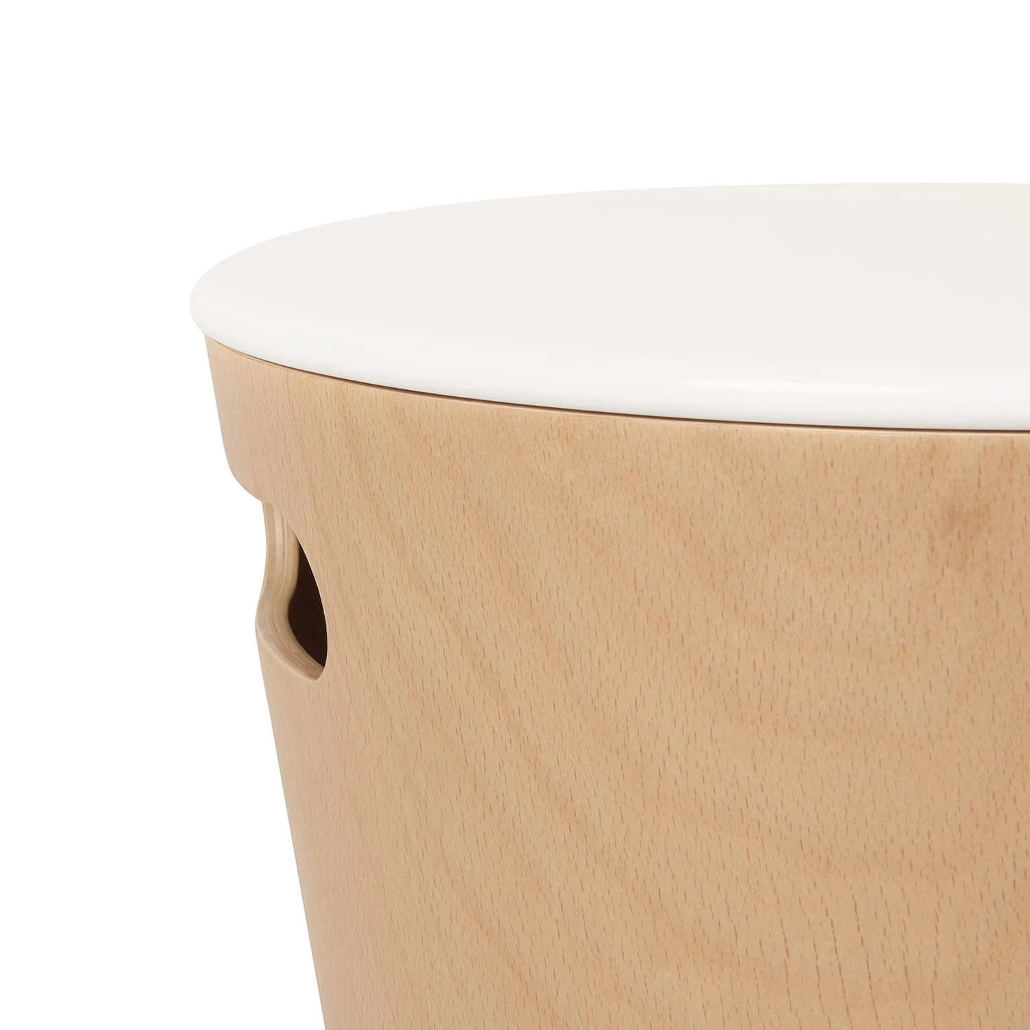 Umbra Stauraumhocker Woodrow - Beige 13 Umbra Stauraumhocker Woodrow - Beige – Bild 13