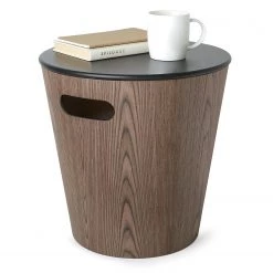 Umbra Stauraumhocker Woodrow - Braun