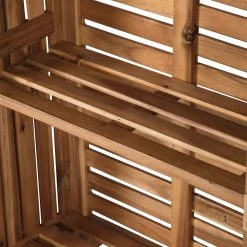 Jardi Barset Cary (3-teilig) - Akazie massiv - Braun -Badaufbewahrung Verkäufe 1000223341 210702 11433500030 DETAILS P000000001000223341