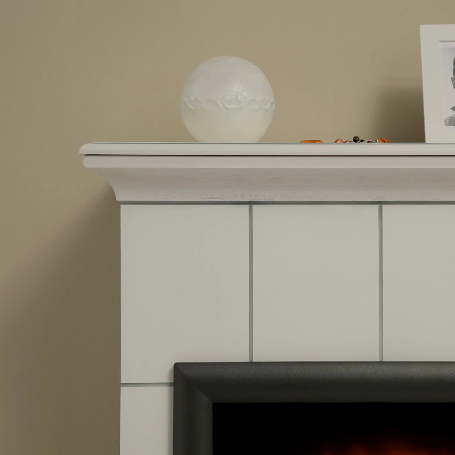 Ridgevalley Elektrokamin Binz - Cremeweiß 6 Ridgevalley Elektrokamin Binz - Cremeweiß – Bild 6