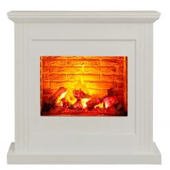 Loftscape Elektrokamin Ontario - Brilliantweiß - Einsatz Stein Dekor -Badaufbewahrung Verkäufe 1000224504 200922 15391900074 DETAILS P000000001000224504