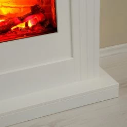 Loftscape Elektrokamin Ontario - Brilliantweiß - Einsatz Stein Dekor -Badaufbewahrung Verkäufe 1000224504 200922 15392200077 DETAILS P000000001000224504