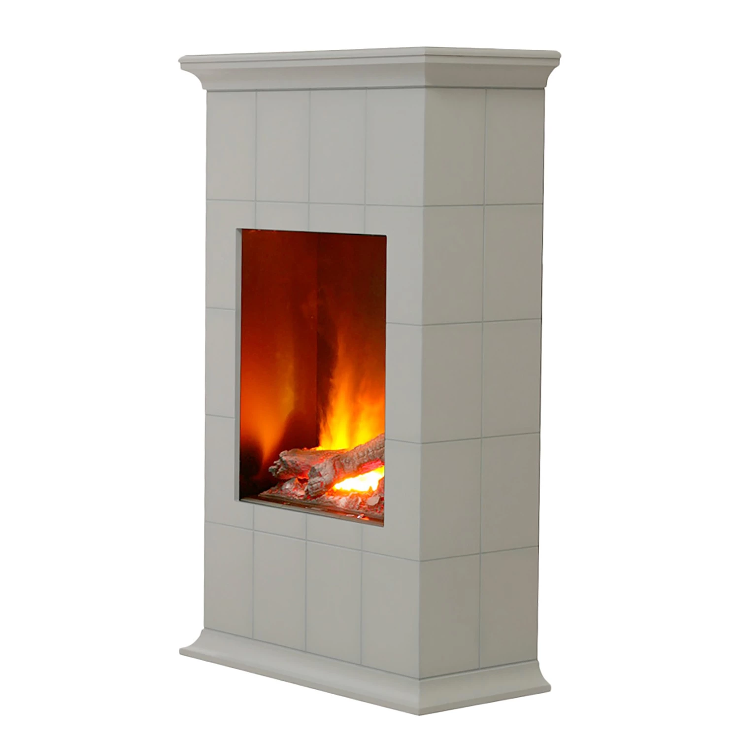 Ridgevalley Elektrokamin Sellin - Grau 1 Ridgevalley Elektrokamin Sellin - Grau