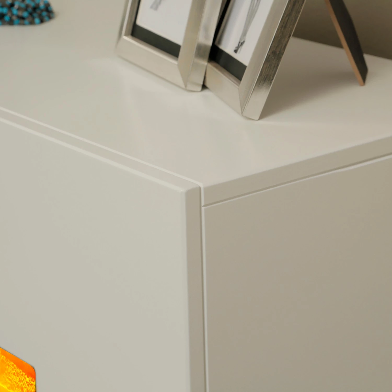 Loftscape Elektrokamin Borkum - Weiß - Einsatz Stein Dekor 8 Loftscape Elektrokamin Borkum - Weiß - Einsatz Stein Dekor – Bild 8