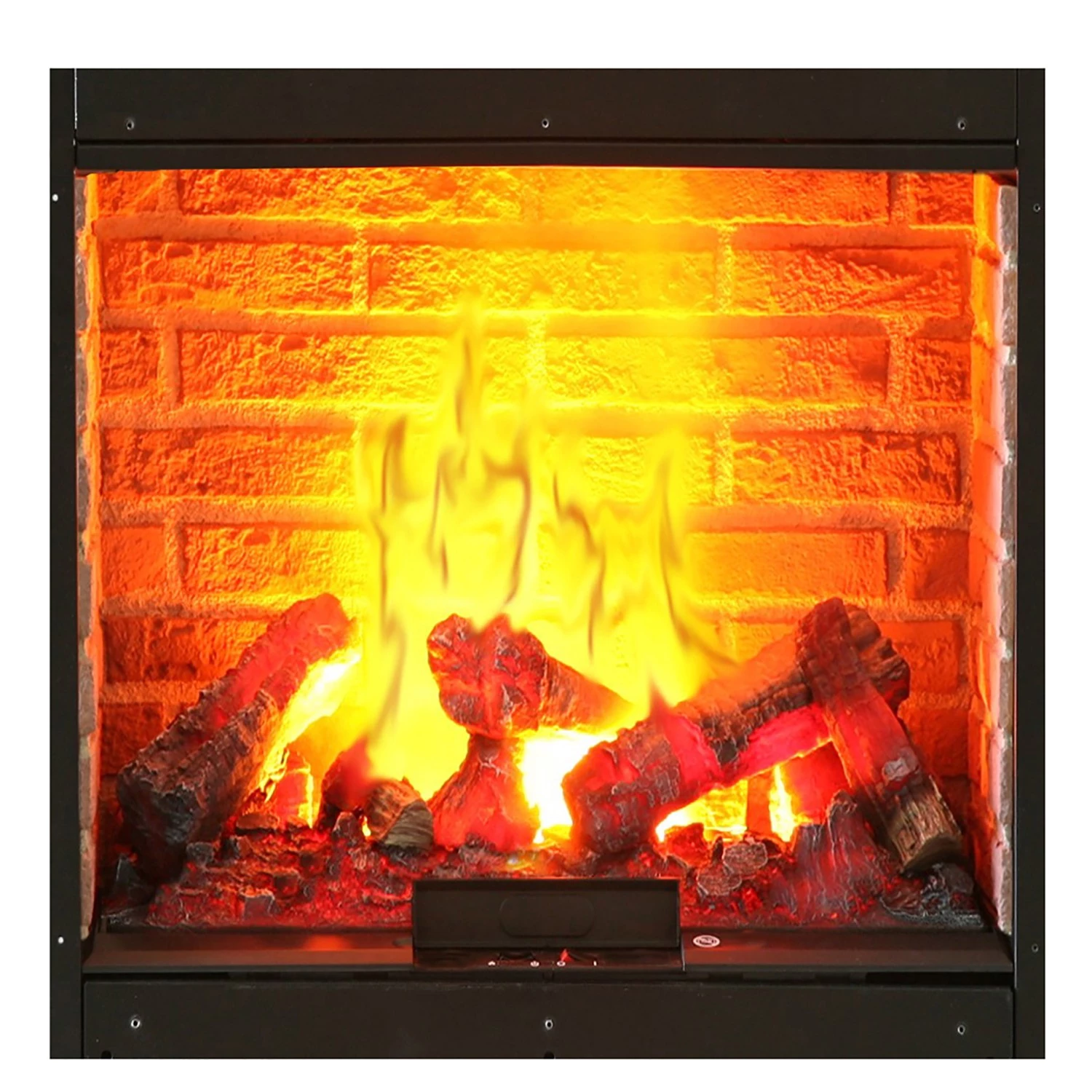 Loftscape Elektrokamin Borkum - Weiß - Einsatz Stein Dekor 10 Loftscape Elektrokamin Borkum - Weiß - Einsatz Stein Dekor – Bild 10