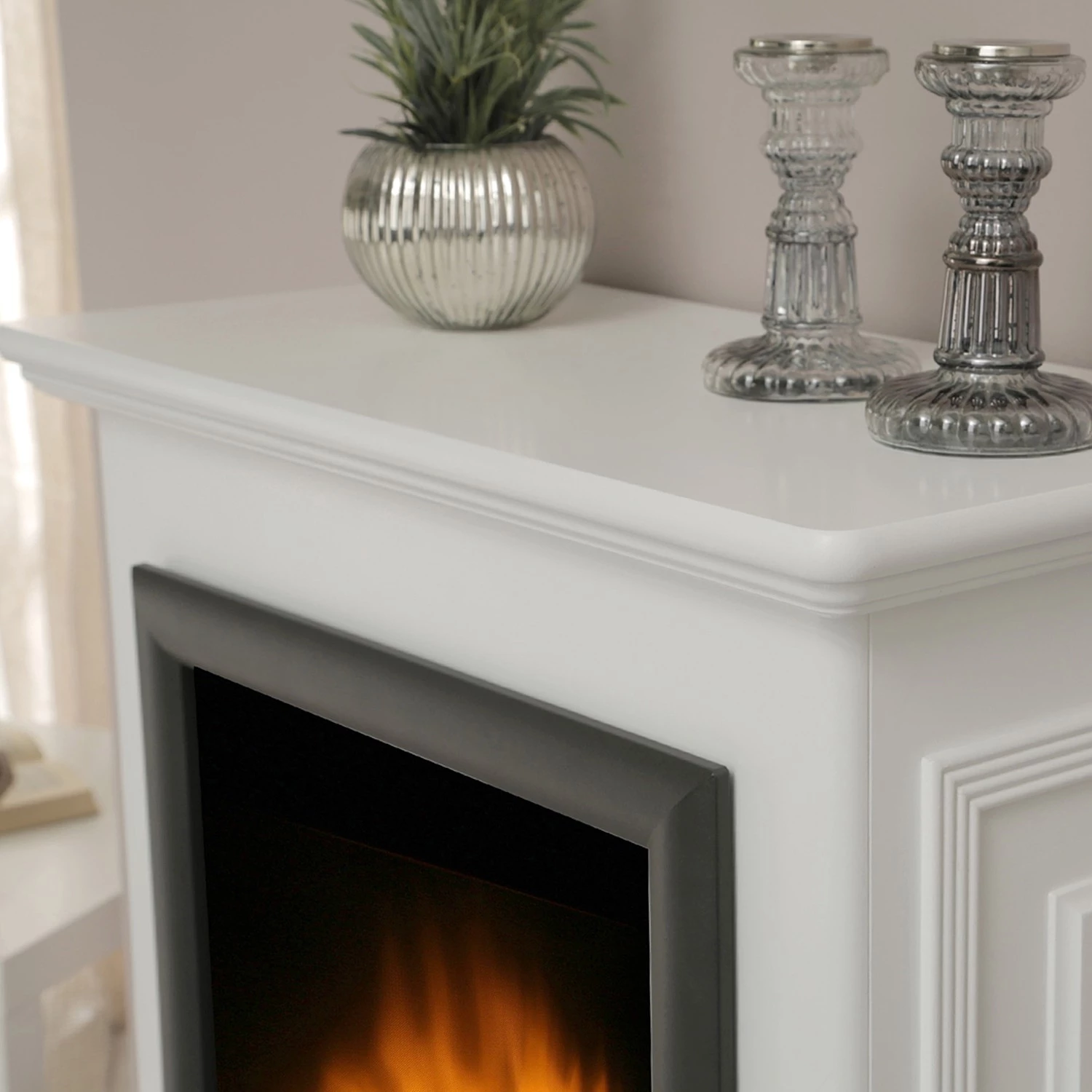 Loftscape Elektrokamin Toudon - Weiß 6 Loftscape Elektrokamin Toudon - Weiß – Bild 6