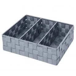 WENKO Organizer Adria II - Polypropylen - Grau - 2er Set -Badaufbewahrung Verkäufe 1000237923 210104 10025600214 DETAILS P000000001000237923