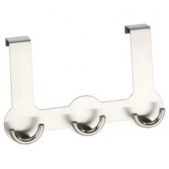 WENKO Türgarderobe Rondo (2er-Set) - Edelstahl - Silber -Badaufbewahrung Verkäufe 1000237951 210104 10030100283 DETAILS P000000001000237951