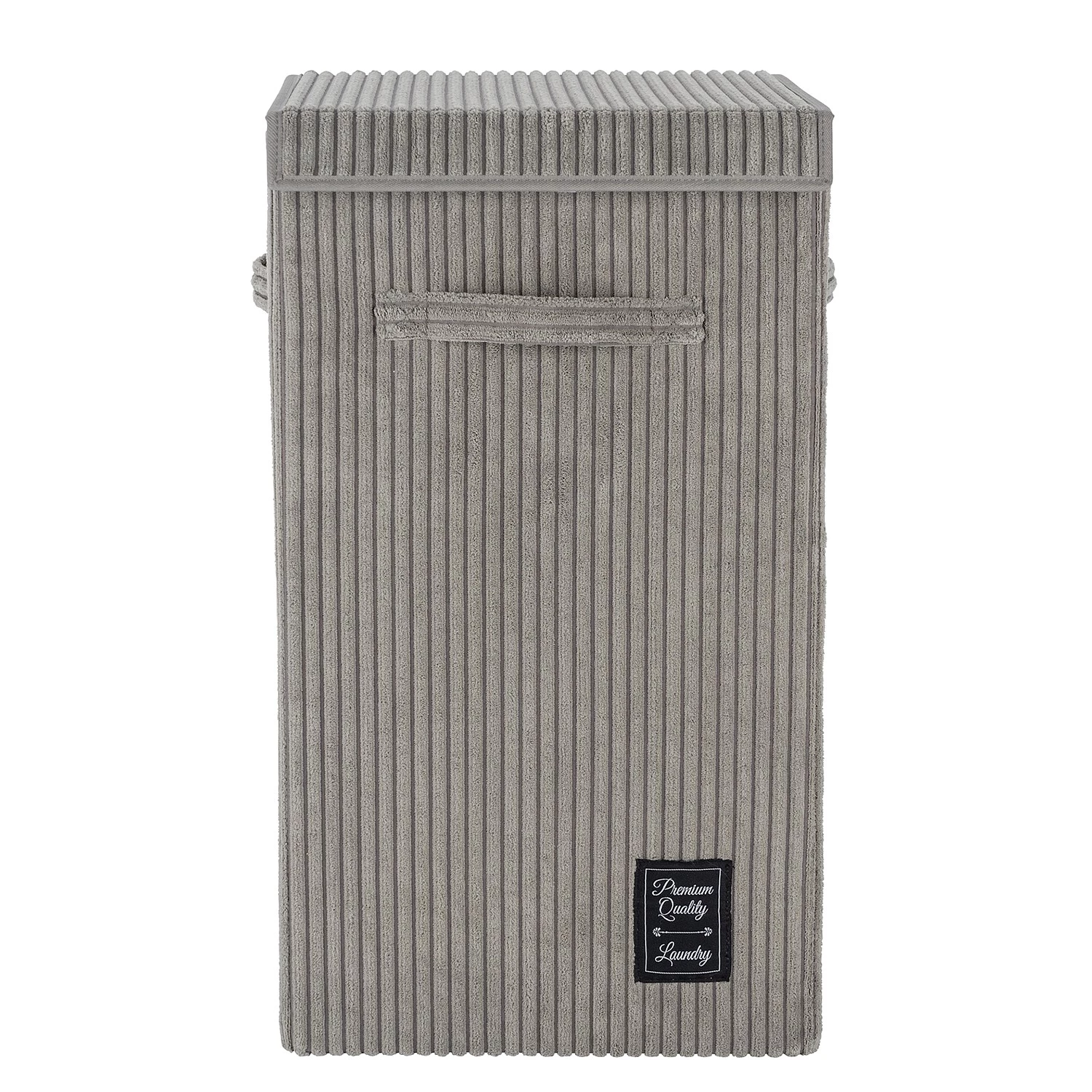 WENKO Wäschekorb Cora - Polyester - Grau 2 WENKO Wäschekorb Cora - Polyester - Grau – Bild 2