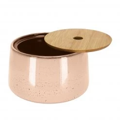 Kleine Wolke Wattedose Natura - Steinzeug - Apricot -Badaufbewahrung Verkäufe 1000244708 210205 17180200082 DETAILS P000000001000244708