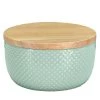 Kleine Wolke Wattedose Dotty - Steinzeug - Mint