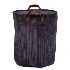 Twentyfour Wäschekorb Augusta - Baumwollstoff - Grau -Badaufbewahrung Verkäufe 1000253653 210319 11463500090 DETAILS P000000001000253653