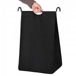 Songmics Wäschekorb Belleme II - Eisen / Polyester - Schwarz -Badaufbewahrung Verkäufe 1000254528 210326 08441900105 DETAILS P000000001000254528