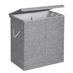 Songmics Wäschekorb Bellou - Leinen - Grau -Badaufbewahrung Verkäufe 1000254997 210326 08452000643 DETAILS P000000001000254997