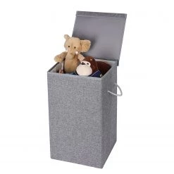 Songmics Wäschekorb Auxonne - Leinen - Grau -Badaufbewahrung Verkäufe 1000255109 210326 08453200747 DETAILS P000000001000255109