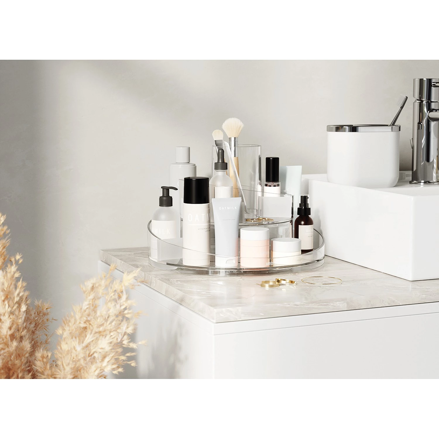 Umbra Kosmetik-Organizer Cascada - Kunststoff - Transparent 2 Umbra Kosmetik-Organizer Cascada - Kunststoff - Transparent – Bild 2