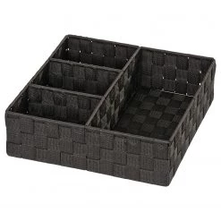 WENKO Organizer Adria III - Polypropylen - Schwarz