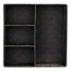 WENKO Organizer Adria III - Polypropylen - Schwarz -Badaufbewahrung Verkäufe 1000271158 210608 11185100400 DETAILS P000000001000271158