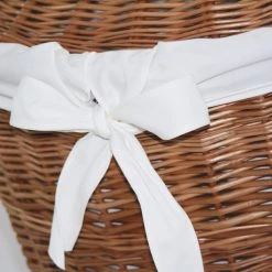 Flechtwaren Müller Wäschebehälter Olivea II - Baumwollstoff / Weide - Beige -Badaufbewahrung Verkäufe 1000283438 210831 12453300225 DETAILS P000000001000283438