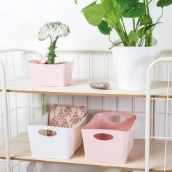 Koziol Aufbewahrungsbox Boxxx M (3er-Set) - thermoplastischer Kunststoff - Weiß -Badaufbewahrung Verkäufe 1000294524 211007 144459000109 MOOD DETAILS P000000001000294524 mood