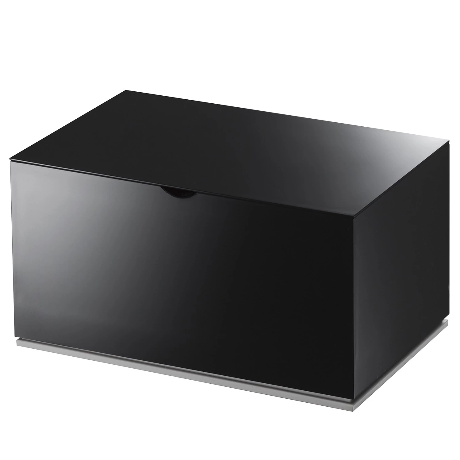 Yamazaki Aufbewahrungsbox Veil - Stahl / Esche - Schwarz 1 Yamazaki Aufbewahrungsbox Veil - Stahl / Esche - Schwarz