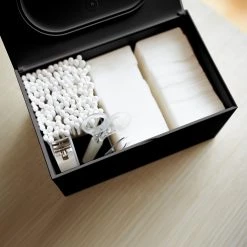 Yamazaki Aufbewahrungsbox Veil - Stahl / Esche - Schwarz 7 Yamazaki Aufbewahrungsbox Veil - Stahl / Esche - Schwarz -Badaufbewahrung Verkäufe 1000318510 220107 16165900067 DETAILS P000000001000318510