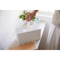 Yamazaki Aufbewahrungsbox Rin - Stahl / Sperrholzplatte - Weiß 13 Yamazaki Aufbewahrungsbox Rin - Stahl / Sperrholzplatte - Weiß -Badaufbewahrung Verkäufe 1000318560 220107 16174900411 DETAILS P000000001000318560