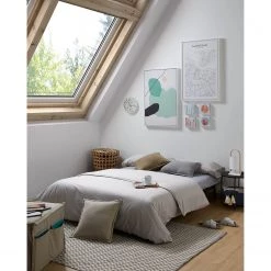 Twentyfour Wäschekorb Cumberland (2er-Set) - Pflanzenblatt - Natur / Schwarz -Badaufbewahrung Verkäufe 1000333478 220217 021 MOOD DETAILS P000000001000333478 mood