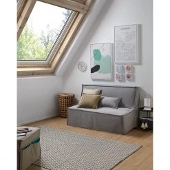 Twentyfour Wäschekorb Cumberland (2er-Set) - Pflanzenblatt - Natur / Schwarz -Badaufbewahrung Verkäufe 1000333478 220217 022 MOOD DETAILS P000000001000333478 mood