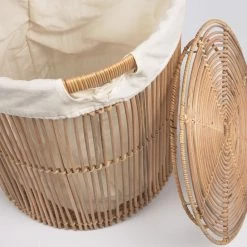 Twentyfour Wäschekorb Diadorin (2-teilig) - Rattan - Natur -Badaufbewahrung Verkäufe 1000333532 220217 030 DETAILS P000000001000333532